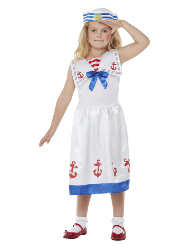 Picture of High Seas Sailor Costume Age 10-12Y,W25.5-26.5",C30-31.5",H58-63"