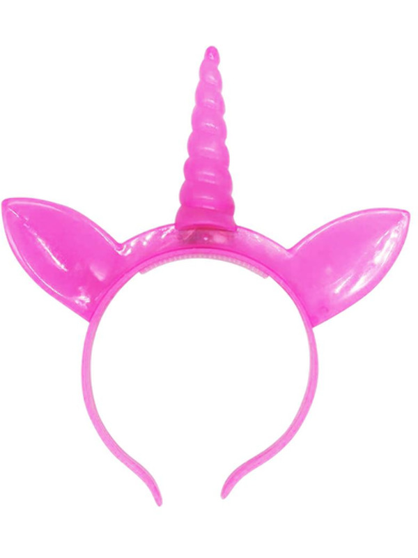 Picture of LED Light Up Unicorn Head Boppers, Assorted  N/A