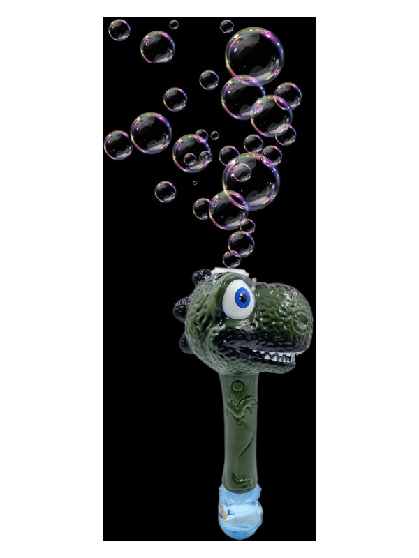 Picture of LED Light Up Dinosaur Bubble Wand N/A