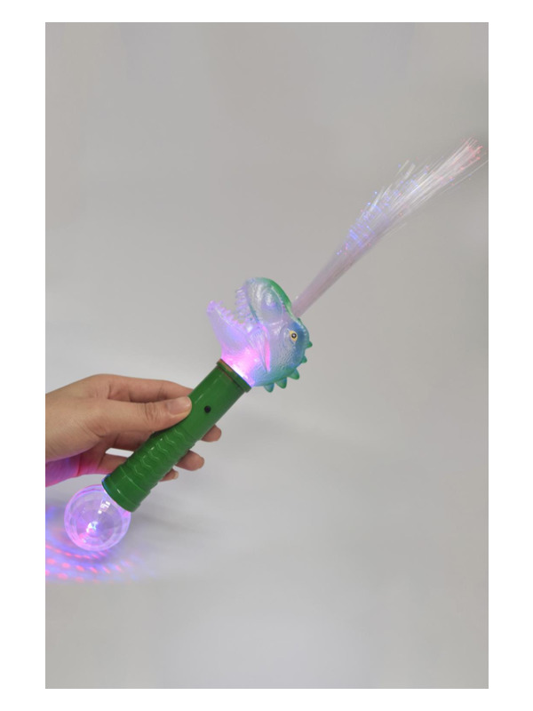 Picture of LED Light Up Glow Dinosaur Fibre Optic Wand N/A